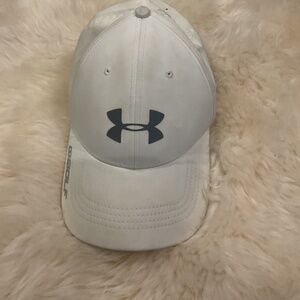 Under Armour White Golf Hat